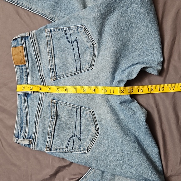 American Eagle stretch mom jeans size 00 regular - Picture 14 of 17